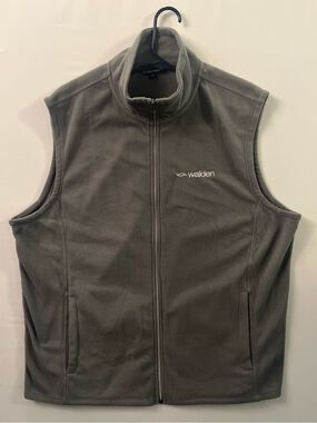 Light Gray Fleece Full-Zip Jacket